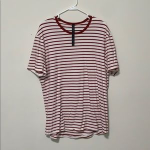lululemon striped t shirt XL